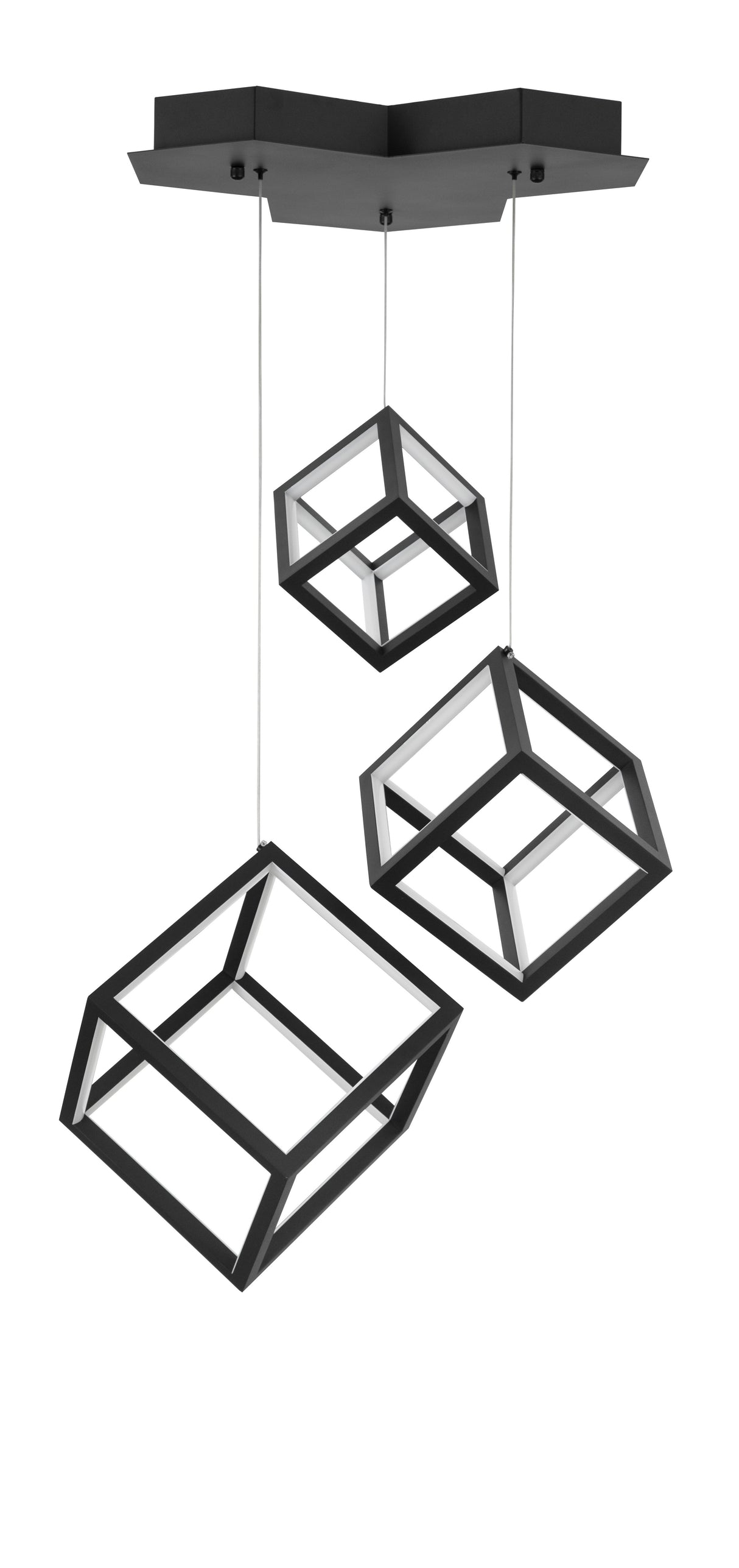 GABBIA Hängeleuchte 3 Würfel-Luxomo Leuchten