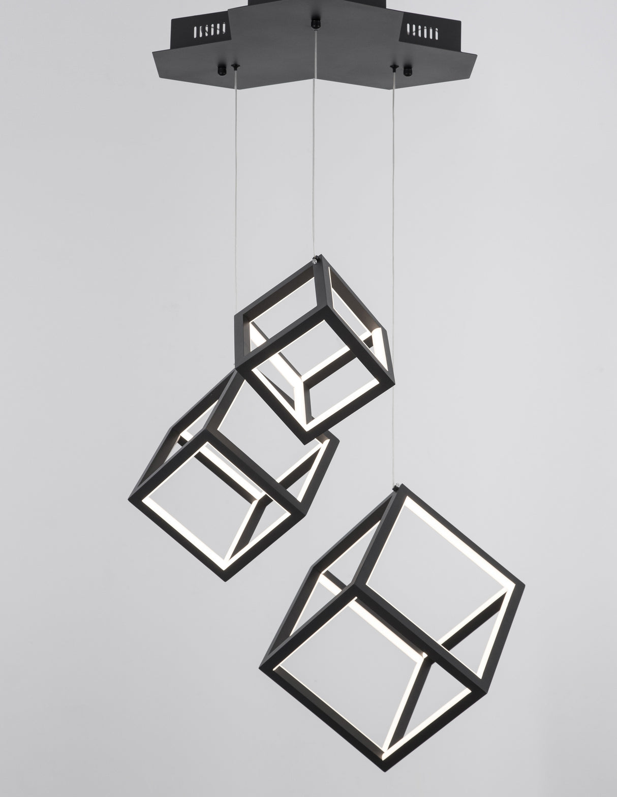 GABBIA Hängeleuchte 3 Würfel-Luxomo Leuchten