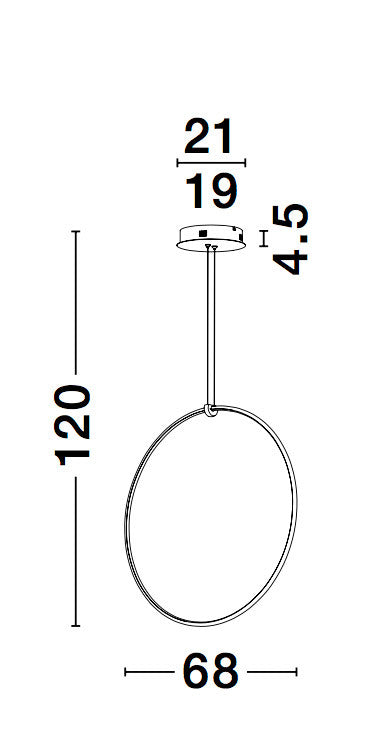 RING Hängeleuchte-Luxomo Leuchten
