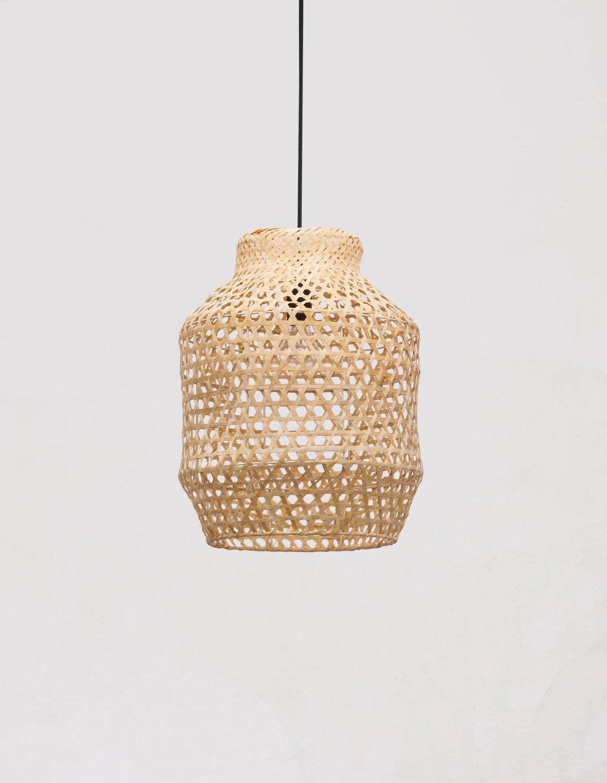 MIA Rattan-Hängeleuchte-Luxomo Leuchten