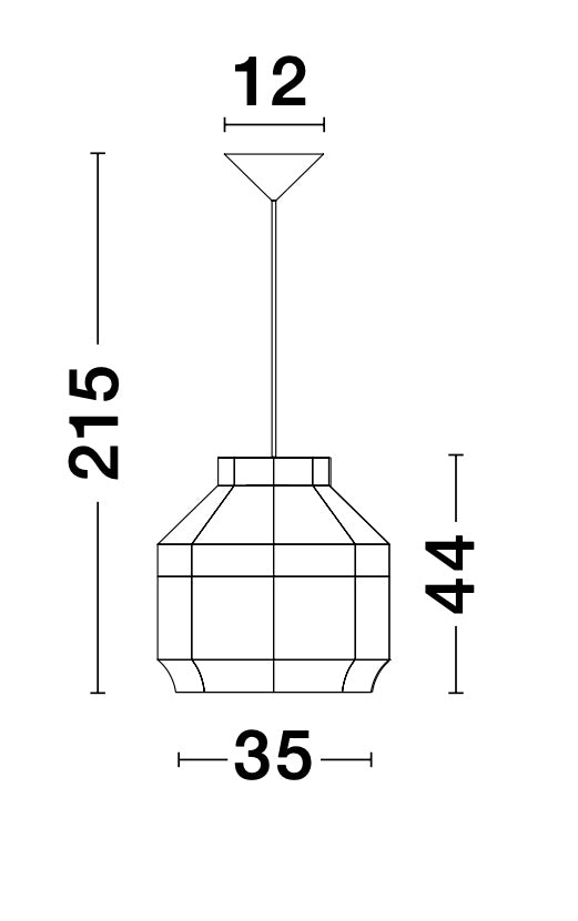 MIA Rattan-Hängeleuchte-Luxomo Leuchten