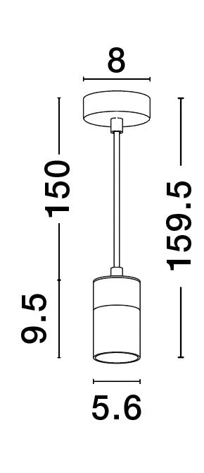 PONGO Hängeleuchte-Luxomo Leuchten