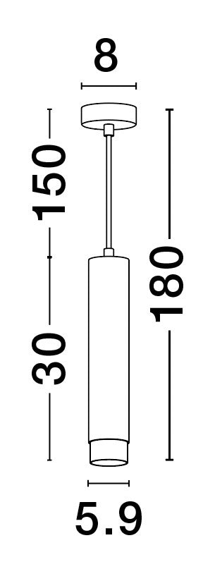 PONGO Hängeleuchte-Luxomo Leuchten