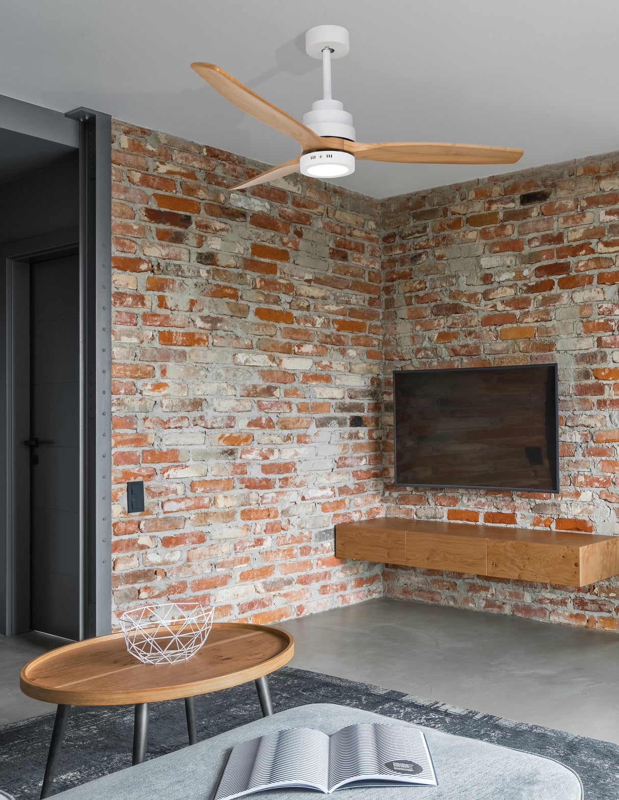 NATURE Deckenventilator Ø 132cm-Luxomo Leuchten