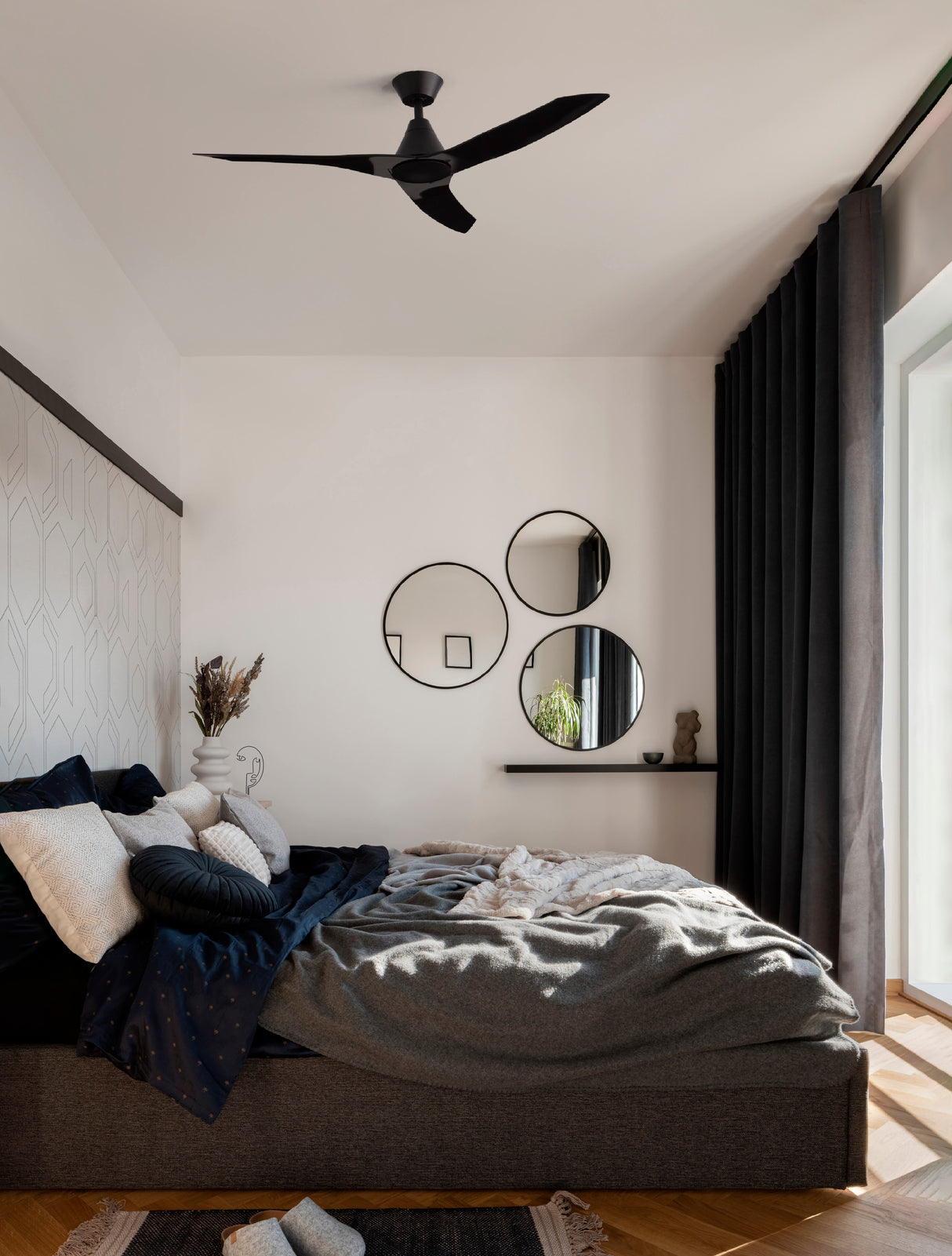 POTE Deckenventilator Ø 110cm-Luxomo Leuchten