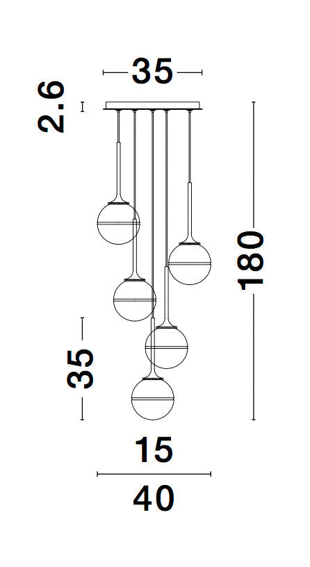 CANTONA Hängeleuchte-Luxomo Leuchten