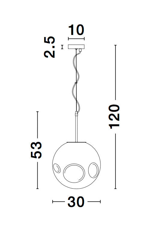 MAYAN Hängeleuchte-Luxomo Leuchten