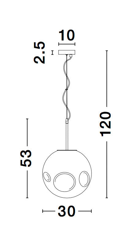 MAYAN Hängeleuchte-Luxomo Leuchten