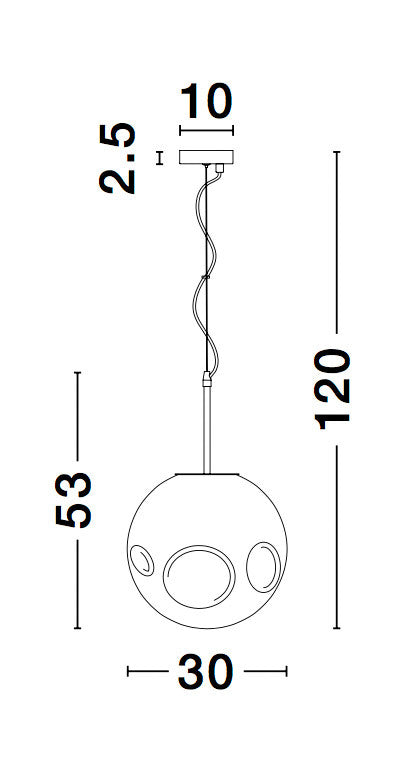 MAYAN Hängeleuchte-Luxomo Leuchten