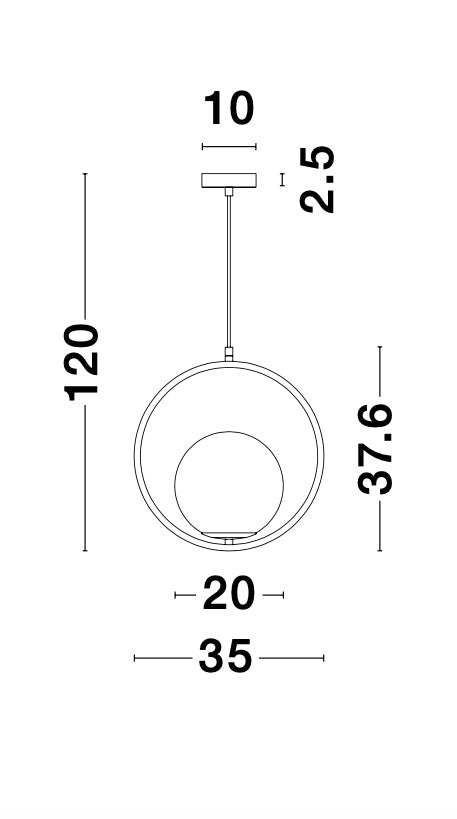 OBITAR Hängeleuchte rund-Luxomo Leuchten