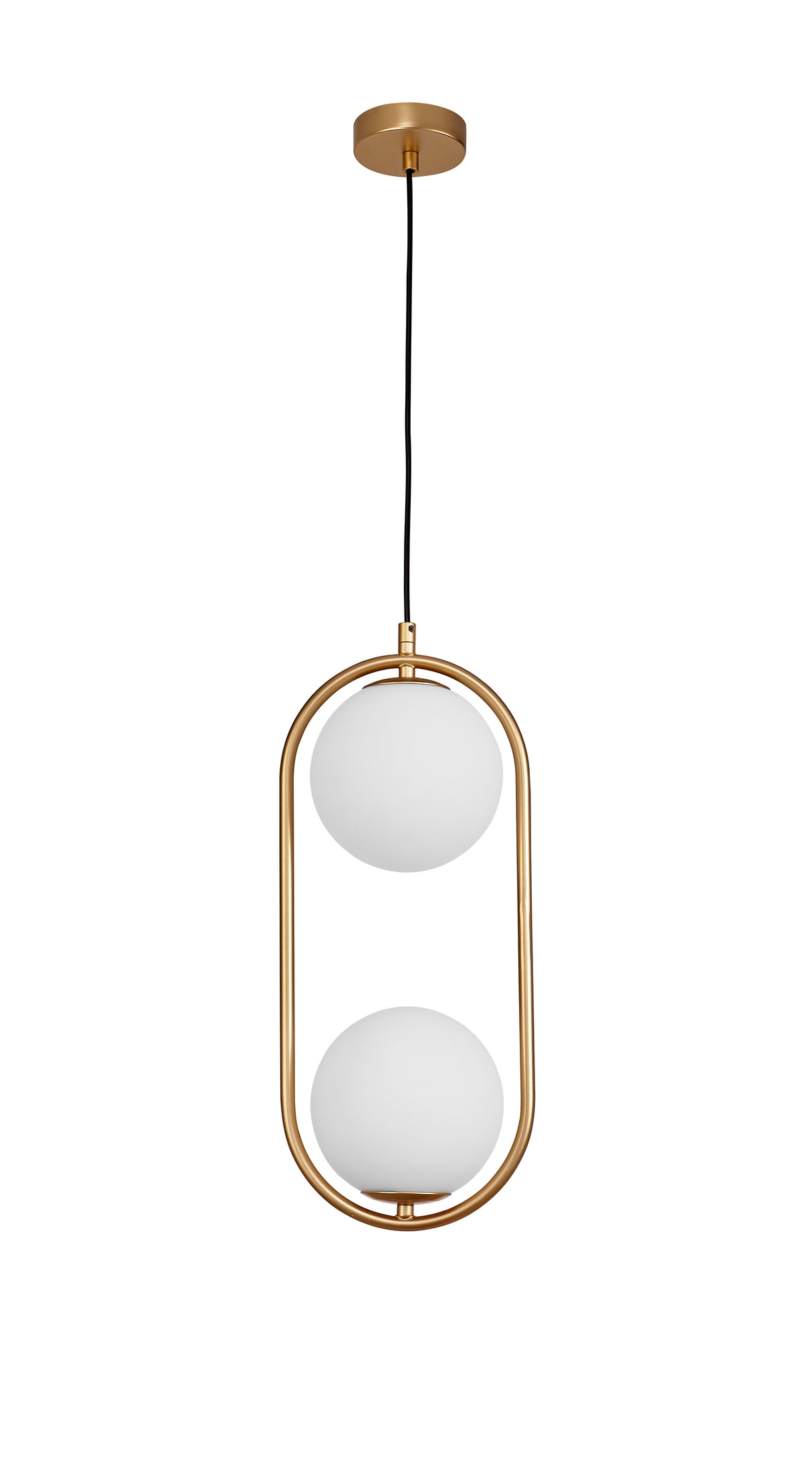 OBITAR Hängeleuchte oval 2x5W-Luxomo Leuchten