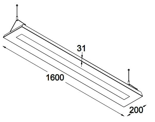 CLARA D/I LED Hängeleuchte-Luxomo Leuchten