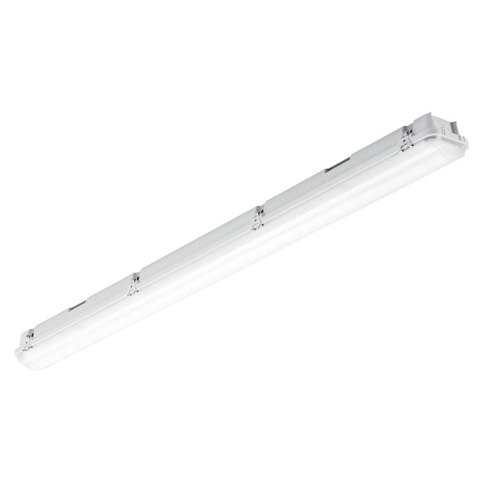 FURIA LED Feuchtraum-Wannenleuchte IP66 Edelstahl