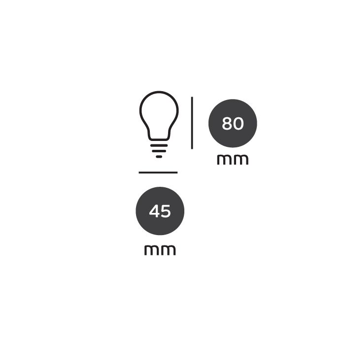 LED Retrofit E14 Mini Globe-Luxomo Leuchten