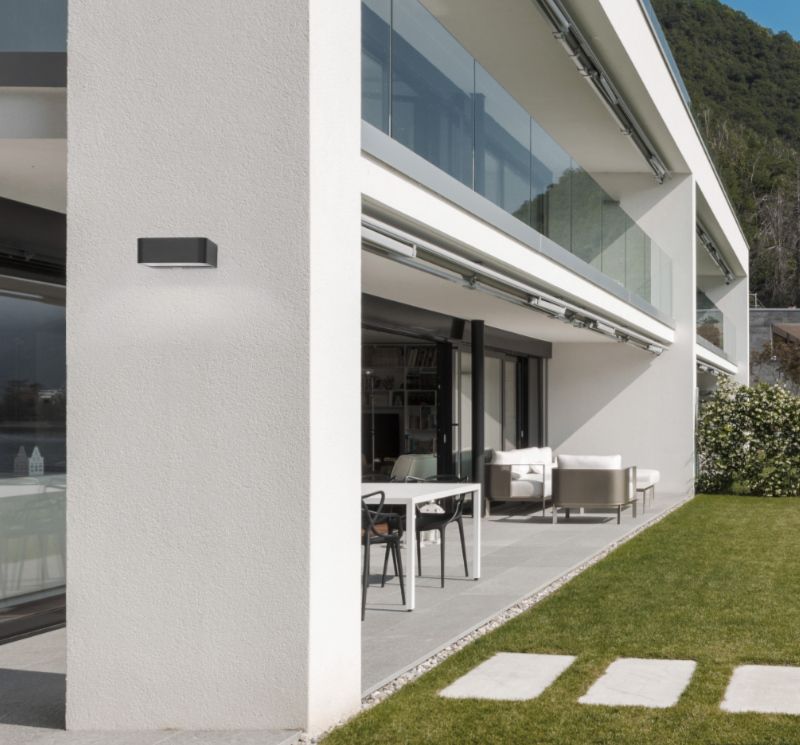 TRENDO LED Solarleuchte Wandleuchte-Luxomo Leuchten