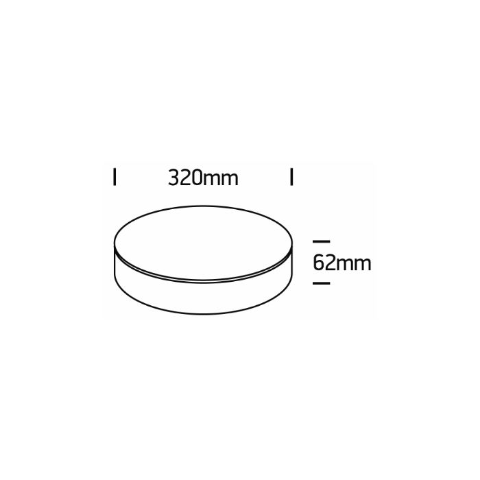 BARCA LED Deckenleuchte-Luxomo Leuchten