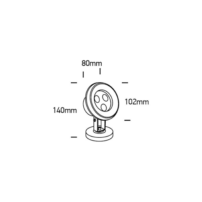 KANATE LED Unterwasserstrahler-Luxomo Leuchten
