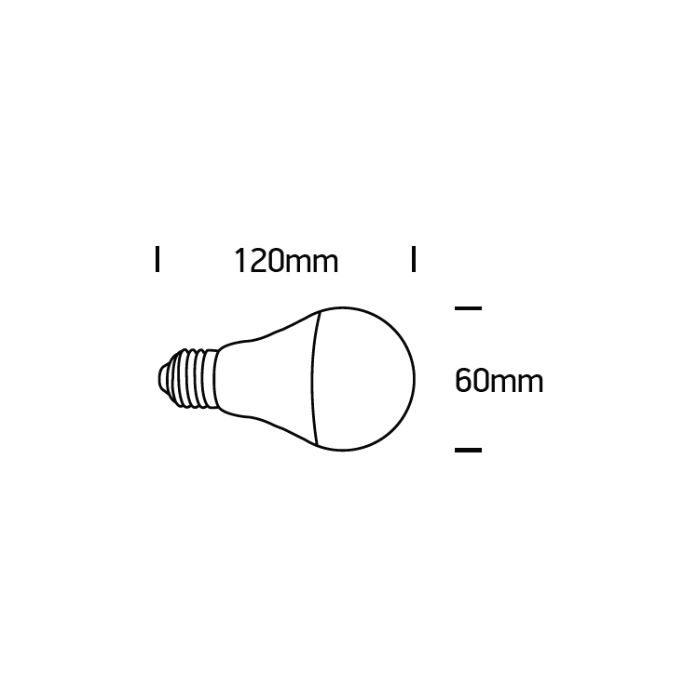 LED Retrofit A60 10W 230V E27 einstellbar-Luxomo Leuchten
