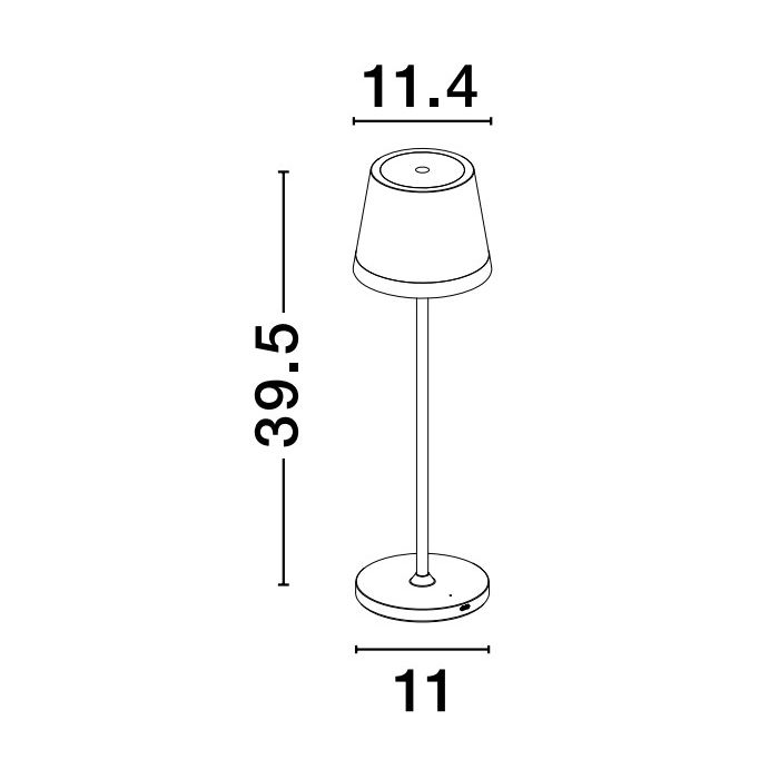 SEINA LED Tischleuchte-Luxomo Leuchten