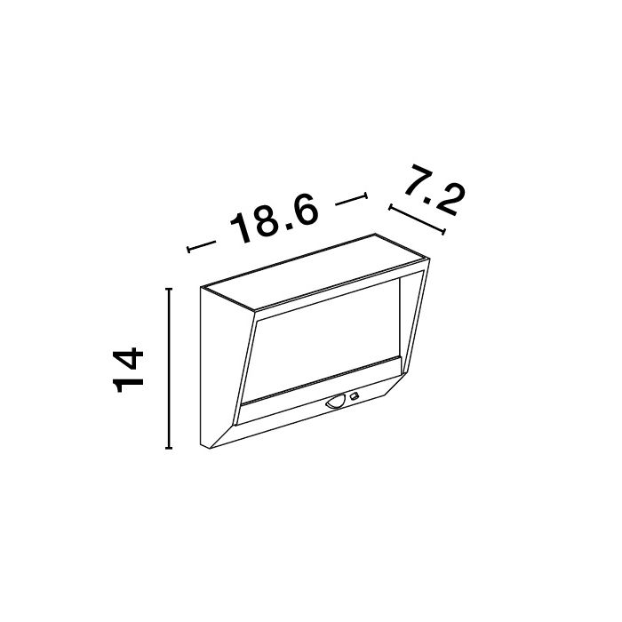 VALOR LED Solar Wandleuchte-Luxomo Leuchten