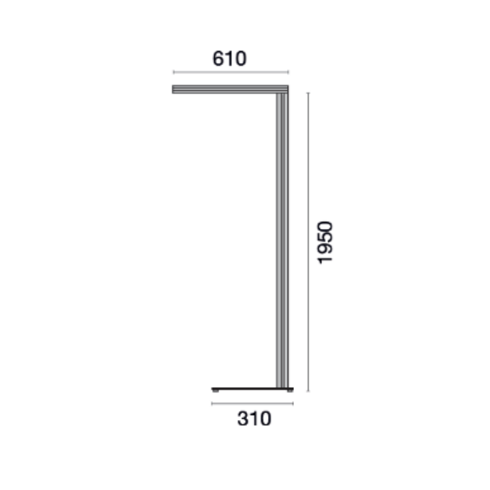 STAMPA D/I LED Stehleuchte-Luxomo Leuchten