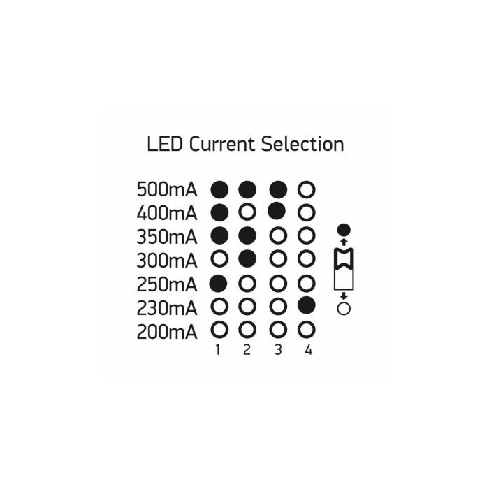 89010L LED Treiber 10W Konstantstrom einstellbar dimmbar-Luxomo Leuchten