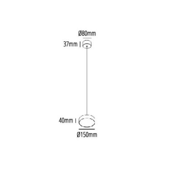TAKIS LED Hängeleuchte-Luxomo Leuchten