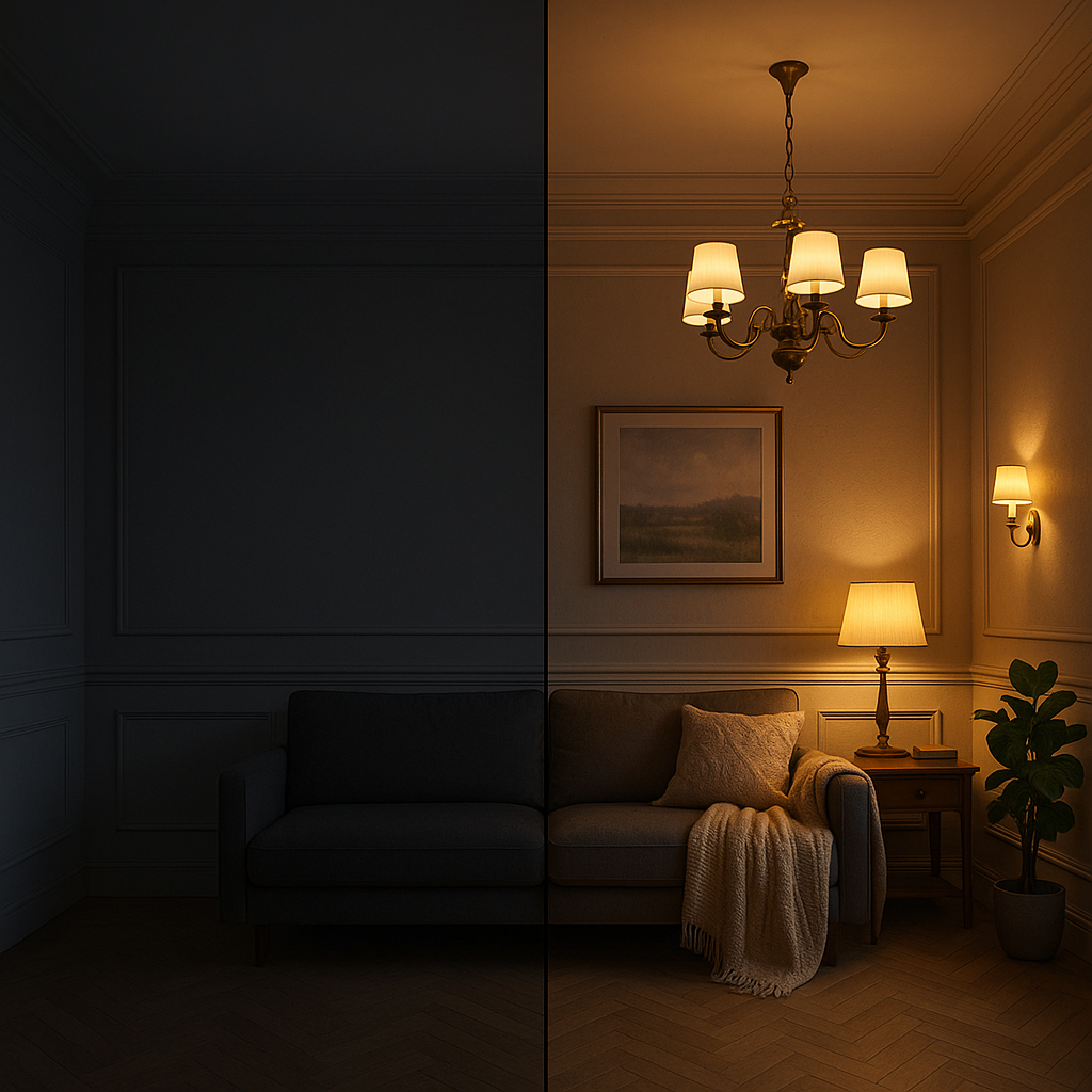 Vom Altbau zum Wow-Effekt: Wie Licht ein Zuhause verändert