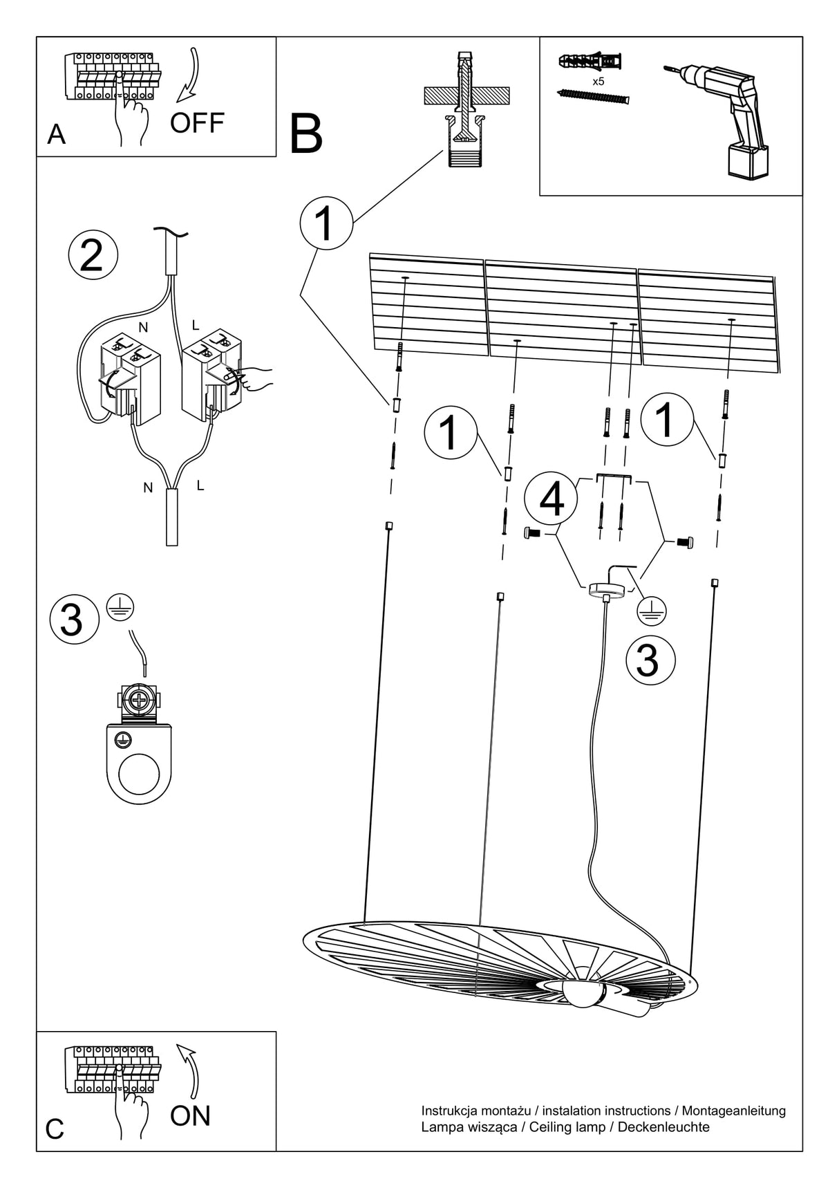 Skulpturale Hängeleuchte LEHDET – Großformatiger Blatt-Design-Lüster aus Stahl