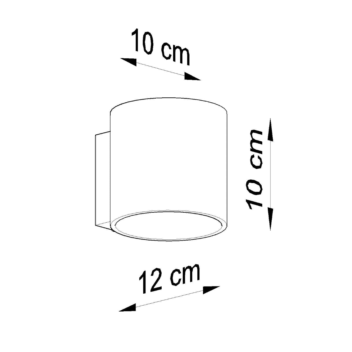 ORBIS 1 Wandleuchte