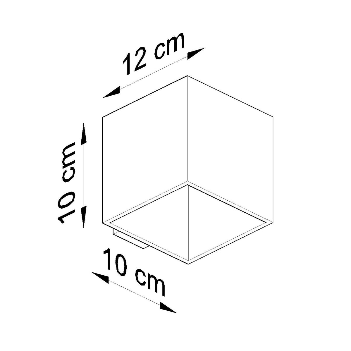 QUAD 1 Wandleuchte