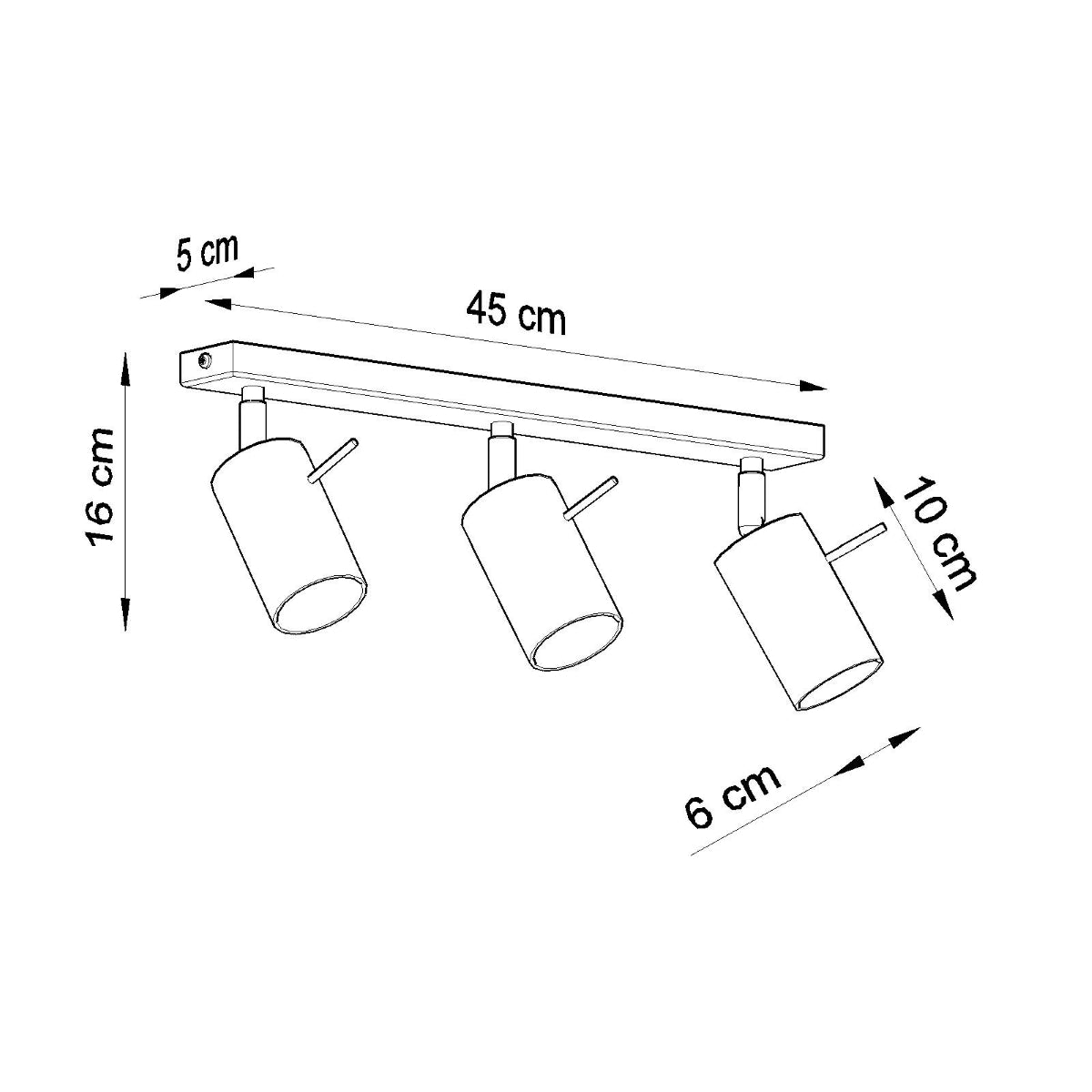 RING 3 Deckenleuchte