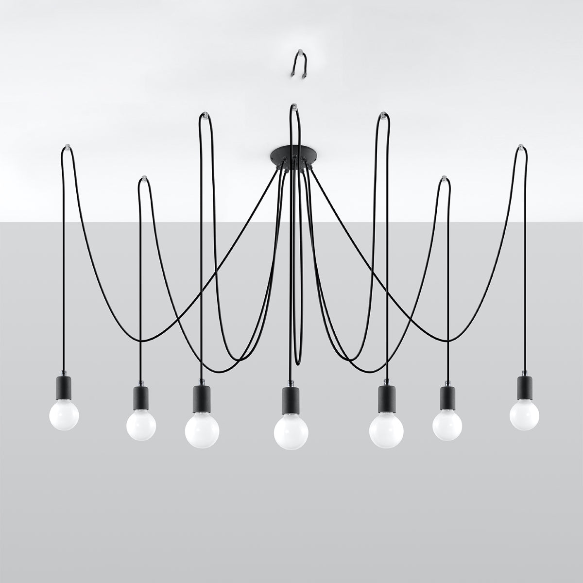 EDISON 7 Kronleuchter