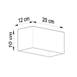 QUAD MAXI Wandleuchte