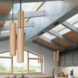 LINO 3 Holz Hängeleuchte
