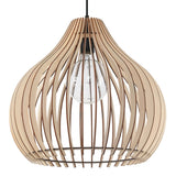 APRILLA Holz Hängeleuchte