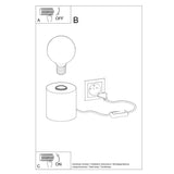 Tischlampe SALGADO