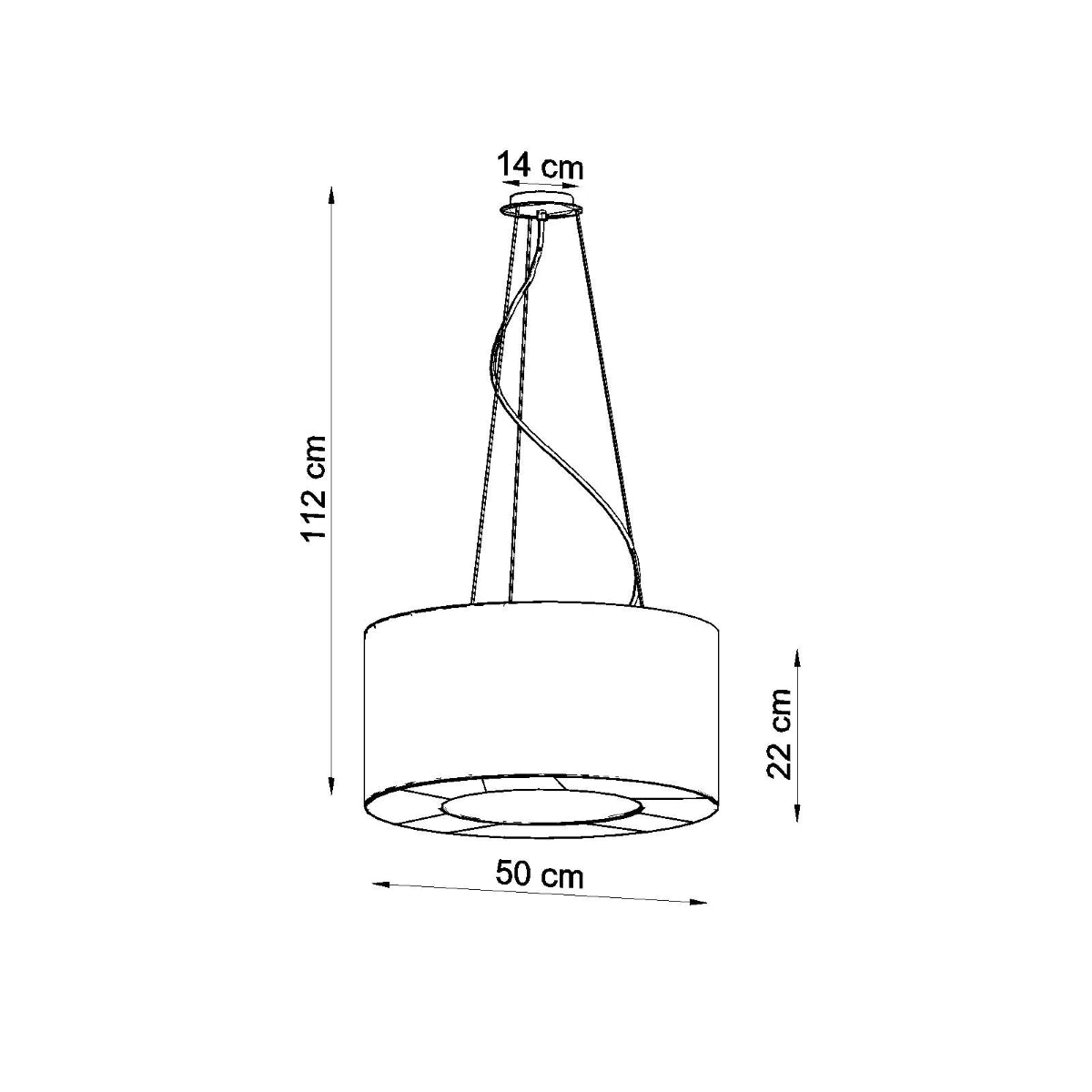 SATURNO 50 Kronleuchter