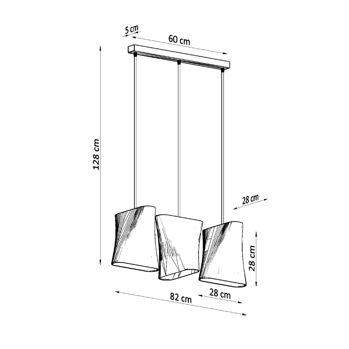 BLUM 3 Kronleuchter