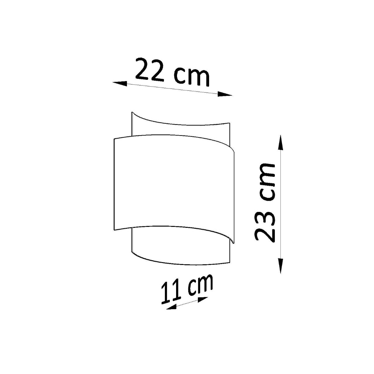 IMPACT Wandleuchte