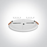 SIZE S LED Halbeinbauleuchte-Luxomo Leuchten