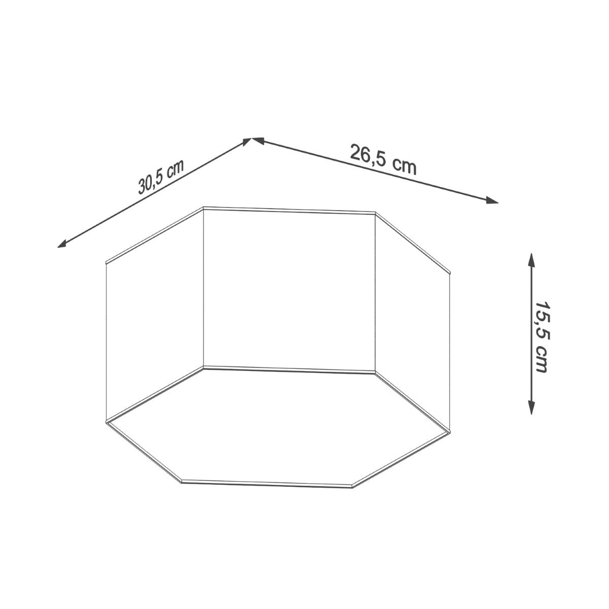 SUNDE 15 Deckenleuchte