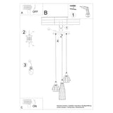 SUBA 3P Pendelleuchte