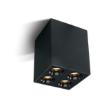 BASTO Q LED Decken-Aufbaustrahler mit Darklight-Reflektor