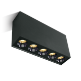 NISTA LED Decken-Aufbaustrahler rechteckig — Darklight