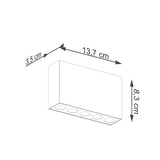 SOLE LED Deckenleuchte