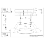 ONYX 60 Plafond