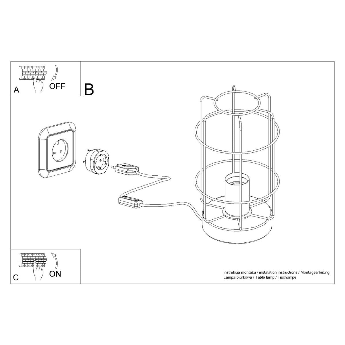 Tischlampe GOTTO