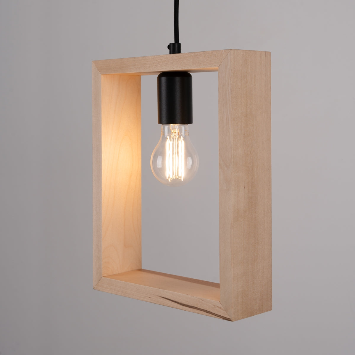 ARIES Naturholz Pendelleuchte