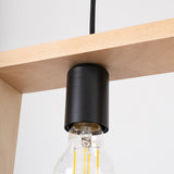 ARIES Naturholz Pendelleuchte